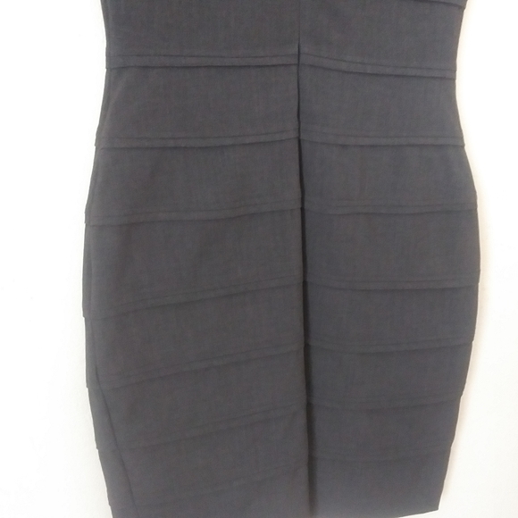 Calvin Klein Charcoal Grey Sleeveless Dress - Picture 10 of 11